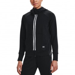 UNDER ARMOUR RIVAL TERRY TAPED FZ HOODIE 1360907-001