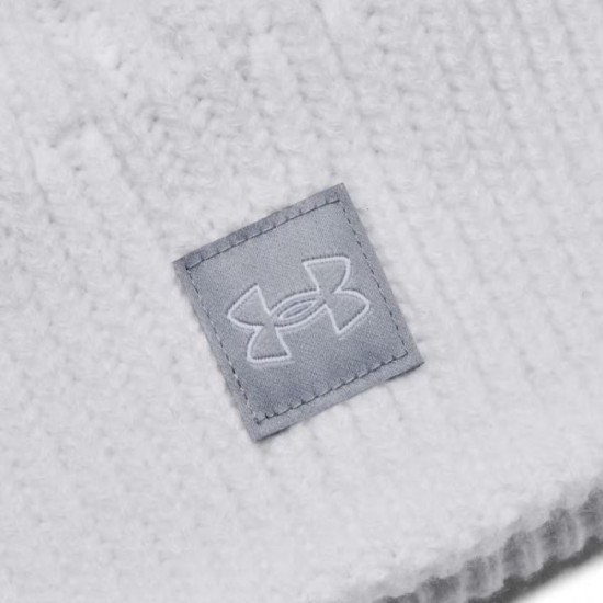 UNDER ARMOUR HALFTIME CABLE KNIT BEANIE 1379995-100